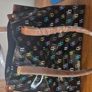 Dooney & Bourke Multicolor Logo Tote